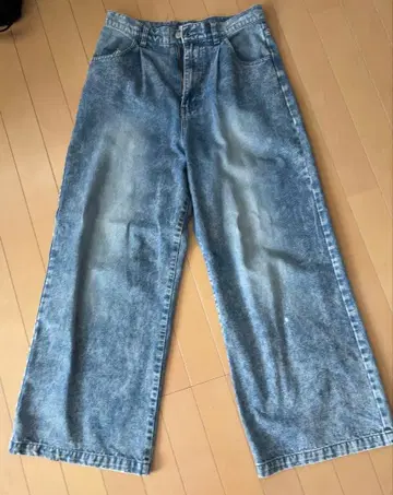 cussil 와이드 데님 팬츠 S 사이즈