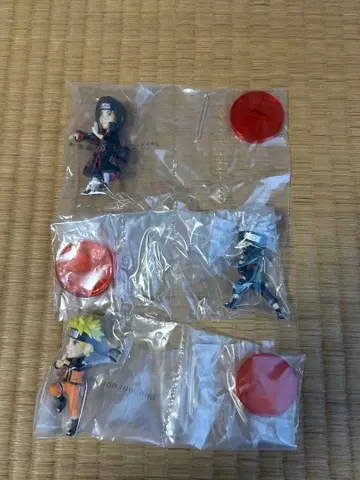 나루토 피규어 세트 미사용