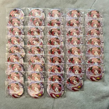 5등분의 신부 마네키네코 캔뱃지 니노