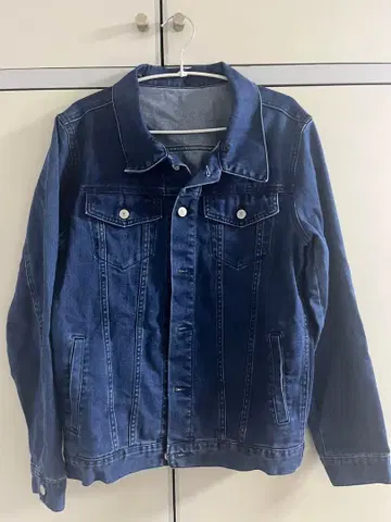 다크 블루 데님 자켓