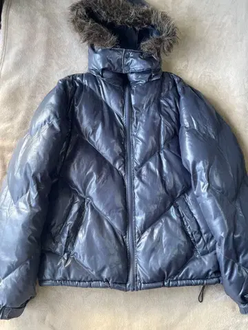 LOTAPAGOS 후드 부착 다운 자켓 L 사이즈