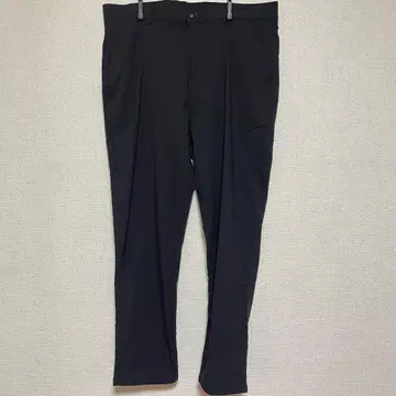 블랙 슬림핏 팬츠 미사용