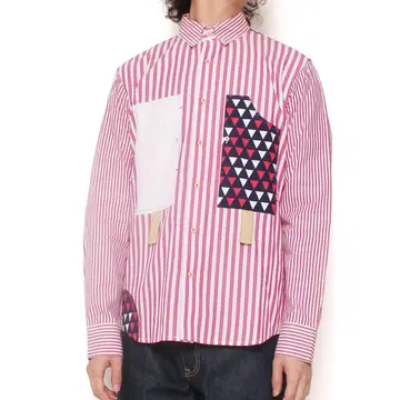 카와타니 셔츠 아이스바 캐주얼 긴팔 셔츠