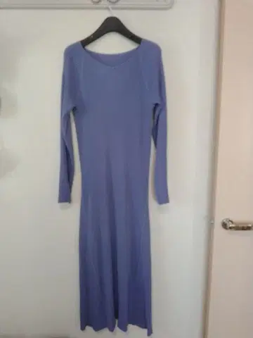 Mila Owen 리브 니트 롱 원피스 프리 사이즈