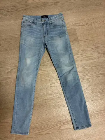 AZUL by moussy 스키니 데님 XS 라이트 블루