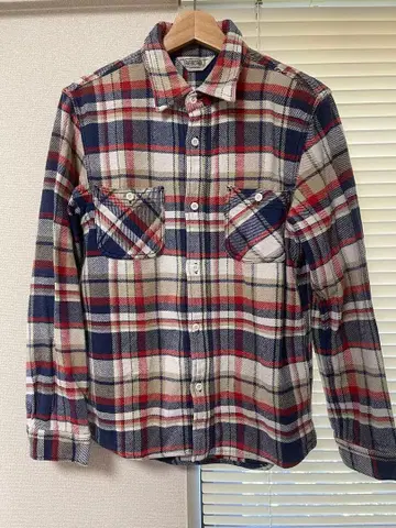 파이브 브라더 L 사이즈 헤비 플란넬 셔츠