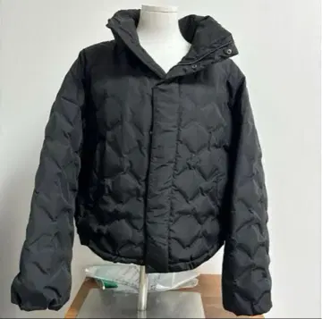 CLOCHE 크로셰 퀼팅 다운 자켓 후드 부착