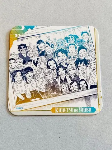 귀멸의 칼날 원화전 아트 코스터 박스 특전