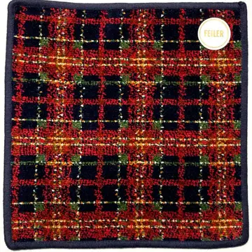 완판템 신상 취급점 한정 클리어 라벨 타탄 무드 손수건