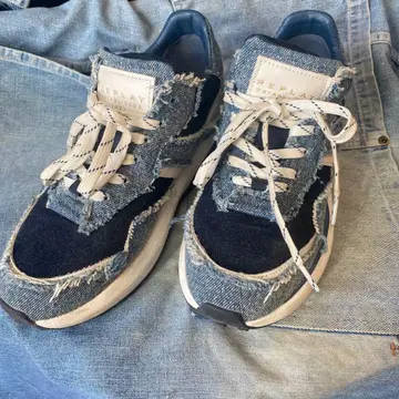 REPLAY 데님 스니커즈 23cm EUR36 리플레이 정가 23,100