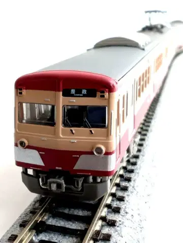 TOMYTEC 세이부 철도 101계 원맨차 적전색 4량 세트 철도 컬렉션