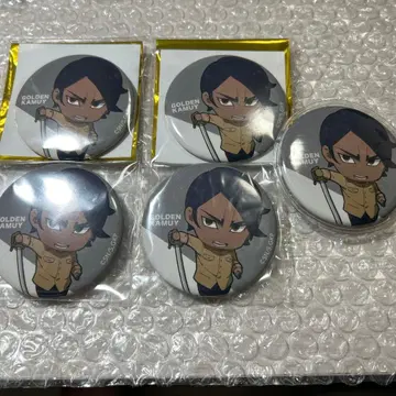 골든 카무이 캐릭터 배지 컬렉션 코이토 소위 5개 세트