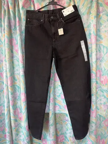 GU 배럴 레그 청바지 남성용