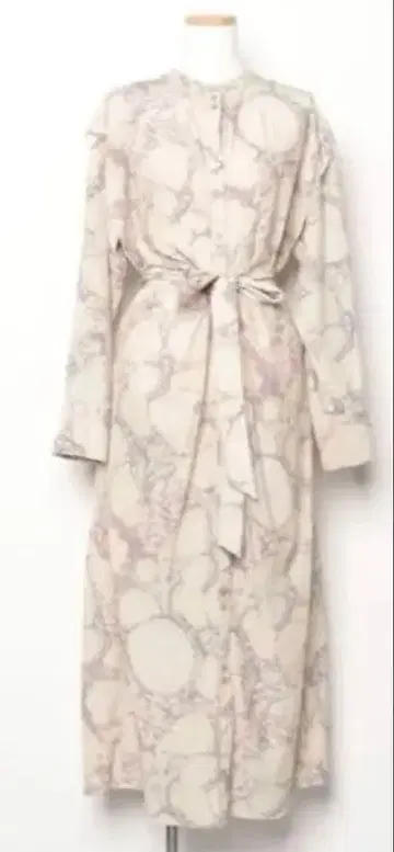 FRAY I.D 패턴 롱 원피스