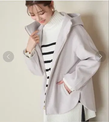 [ 새상품 ] 로페피크닉 저리 멜톤 집업 후디 택 없음