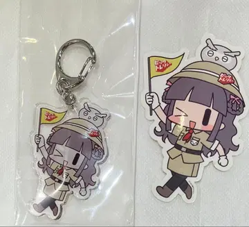 빅카메라 빗카메무스메 본점땅 스티커 & 아크릴 키링