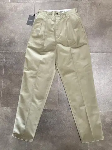 ok.soon 플리츠 치노 팬츠