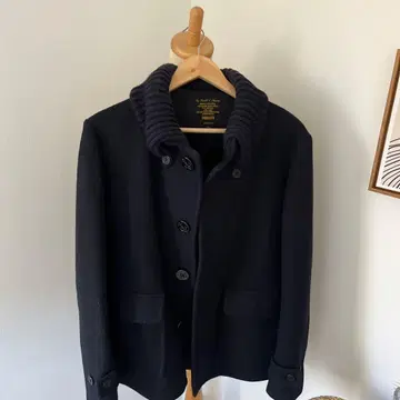 빈티지 FIDELITY 체스터 코트 XL 블랙