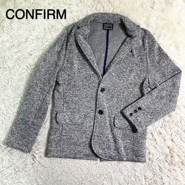 CONFIRM 그레이 컬러 자켓