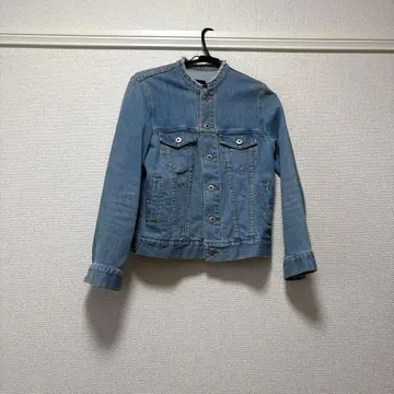 Rope picnic 라이트 블루 데님 자켓 숏 기장