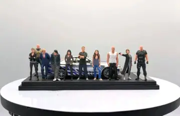 1/64 와일드 스피드 피규어 (9체 + 1체)