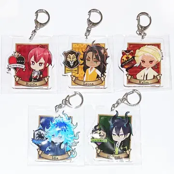 트위스테 아크릴 키링 리들 레오나 칼림 이데아 말레우스 세트