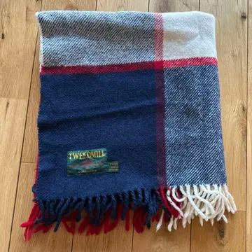 TWEEDMILL 체크 무늬 울 스톨