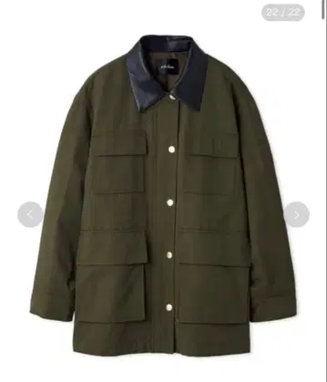 미라 오웬 하프 기장 헌팅 자켓