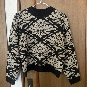 MOUSSY GLITTER MOTIF SWEATER