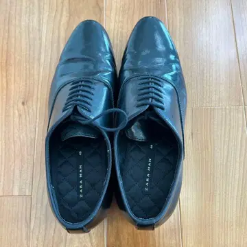 ZARA MAN 블랙 드레스 슈즈 40