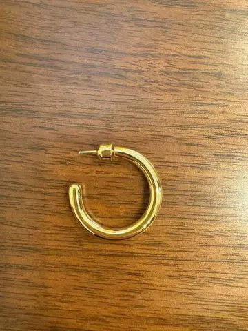 MARIA BLACK 골드 후프 귀걸이