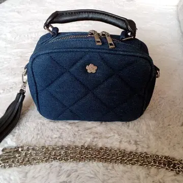 컨디션 최상 마리콴트 마우지 원포인트 2웨이 퀼팅 백