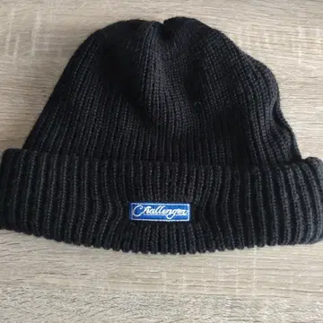 CHALLENGER 블랙 니트 모자