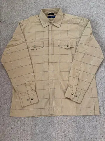 Golden Bear 체크 무늬 셔츠 L 사이즈