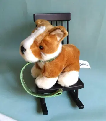 해롯 코기 봉제 인형