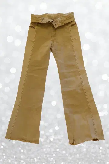 절대 오샤레 y2k 그런지 플레어 팬츠