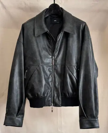 HARE/가죽 자켓 블루종/S/인조 가죽/HA030478AD