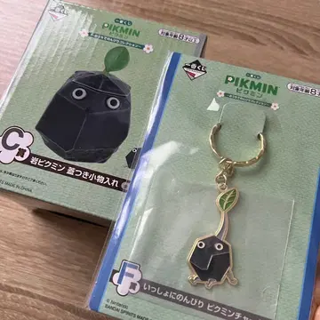 피크민 제일복권 C상 바위피크민 덮개 달린 소품함 F상 참