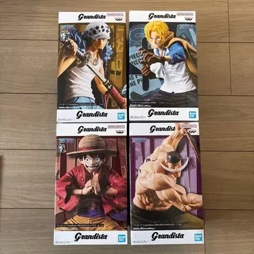 원피스 Grandista 피규어 미개봉 4체 세트