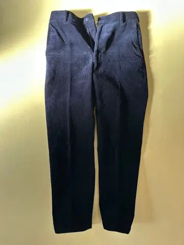 CORDINGS 굵은 폭 코듀로이 팬츠 다크 네이비 30인치