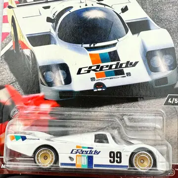 핫휠 프리미엄 미니카 레이스 데이 포르쉐 962 GREDDY