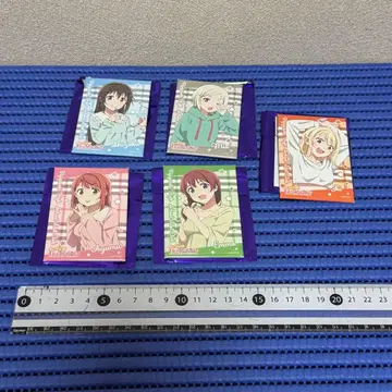 러브 라이브 니지가사키 학원 스퀘어 캔뱃지 세트 #