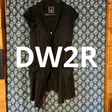 POWER 블랙 튜닉 반팔