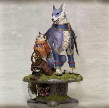 캡콤 크리에이터즈 모델 오토모 가루크 몬스터 헌터 피규어