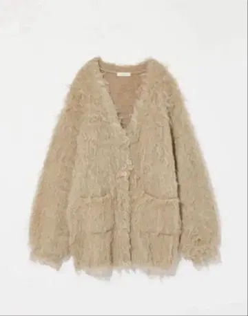 Eaphi SHAGGY KNIT CARDIGAN