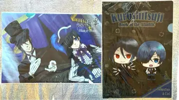 블랙 집사 클리어 파일 2장 세트 시엘 세바스찬