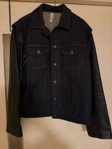 미즈타니 슌스케 speranza G 가죽 데님 자켓