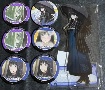 사카모토 데이즈 럭키 캔뱃지 대불 아크릴 스탠드 캔뱃지 카미마와리