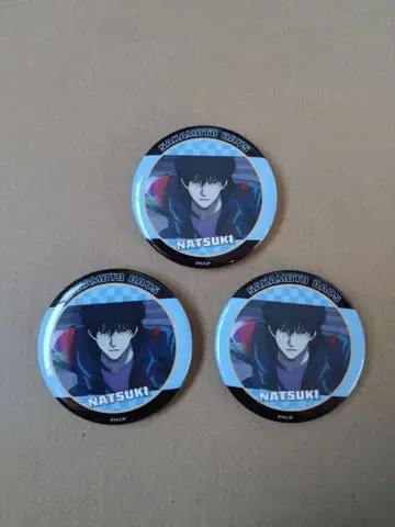 SAKAMOTO DAYS 럭키 캔뱃지 세바 나츠키 캔뱃지 묶음 판매