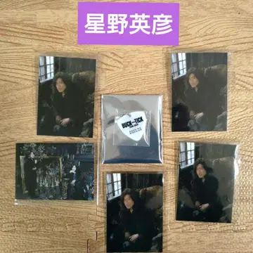 BUCK-TICK 호시노 히데히코 랜덤 키링 트레이딩 카드 5점